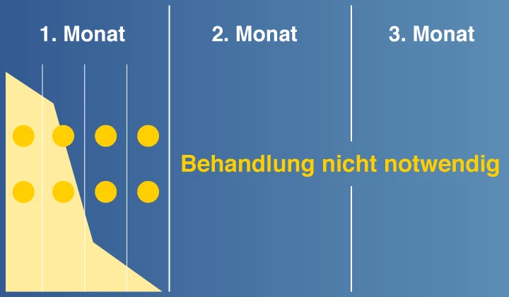 Terzolin Behandlungsdauer Behandlungsdauer der Terzolin Lösung
